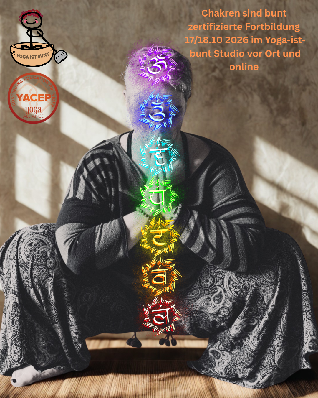 Chakren sind bunt - zertifizierte Fortbildung