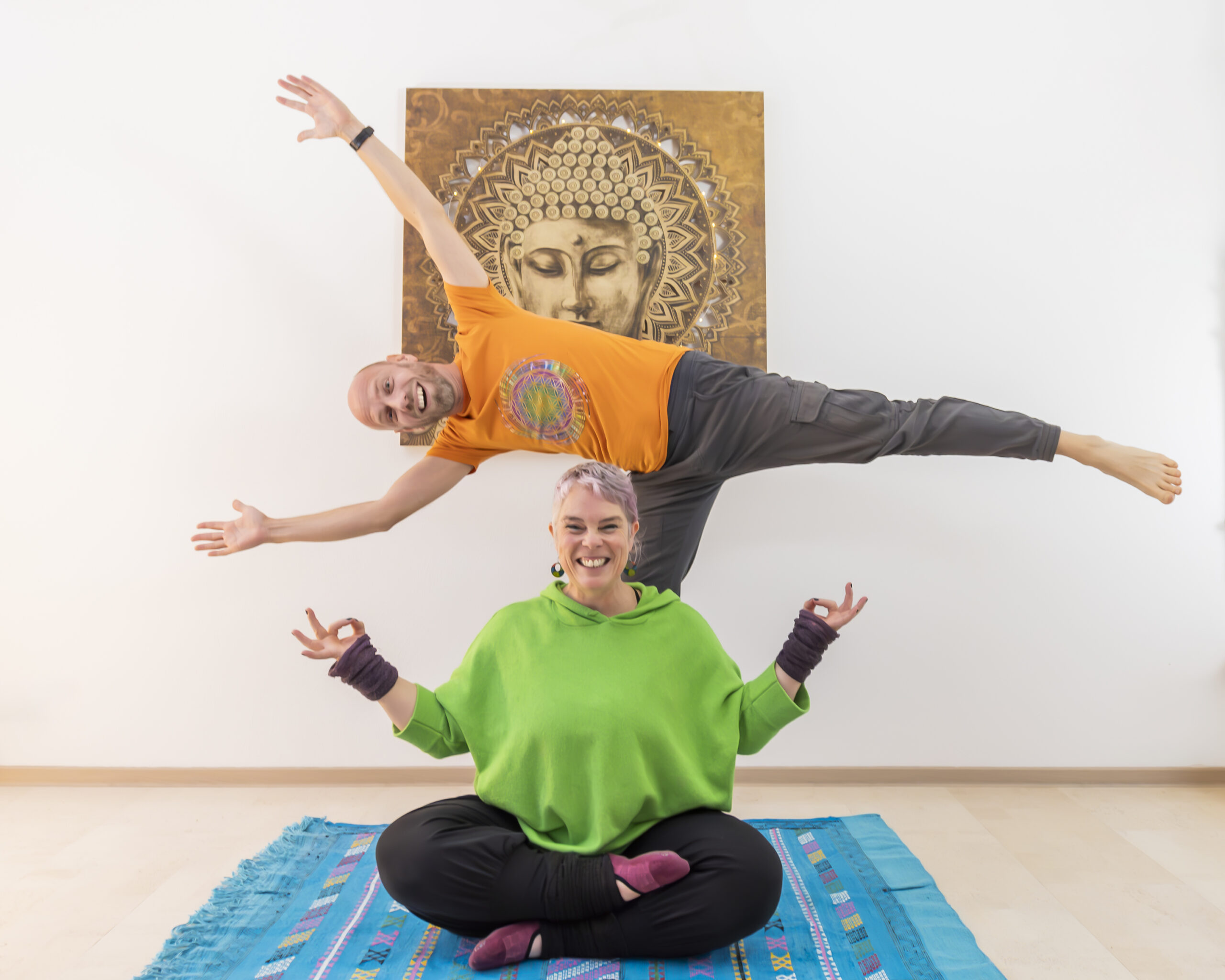 Yoga-ist-bunt Gutschein - Verschenke Lebensfreude