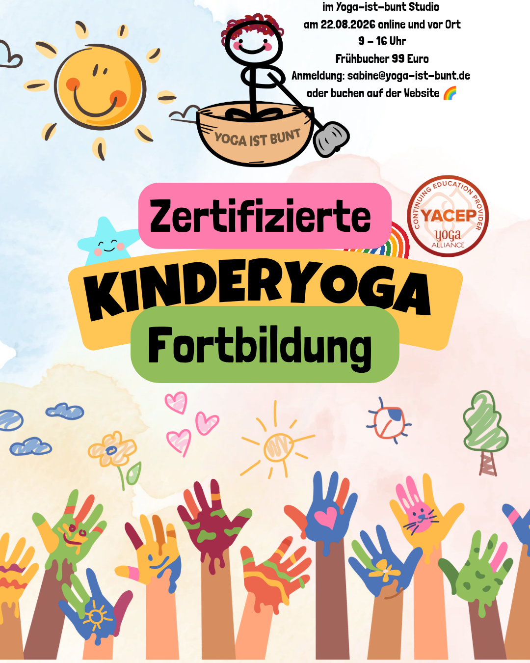 Kinderyoga - zertifizierte Fortbildung